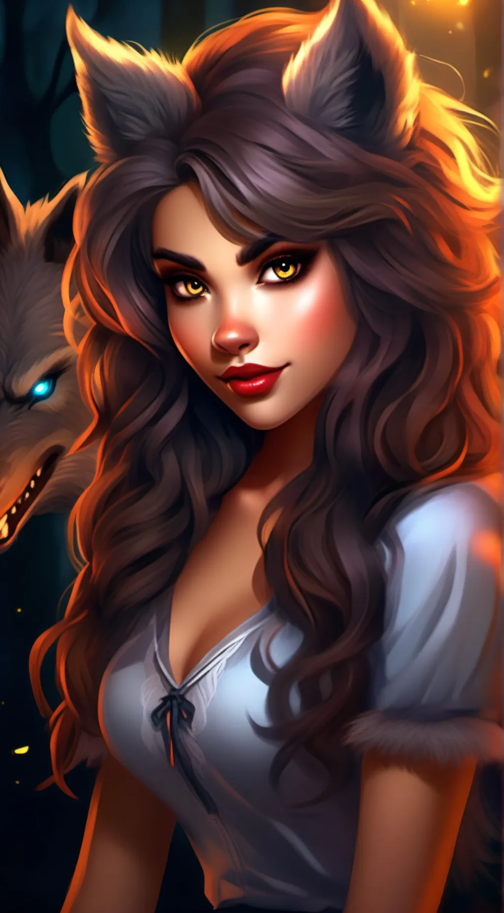 ai character: lina background