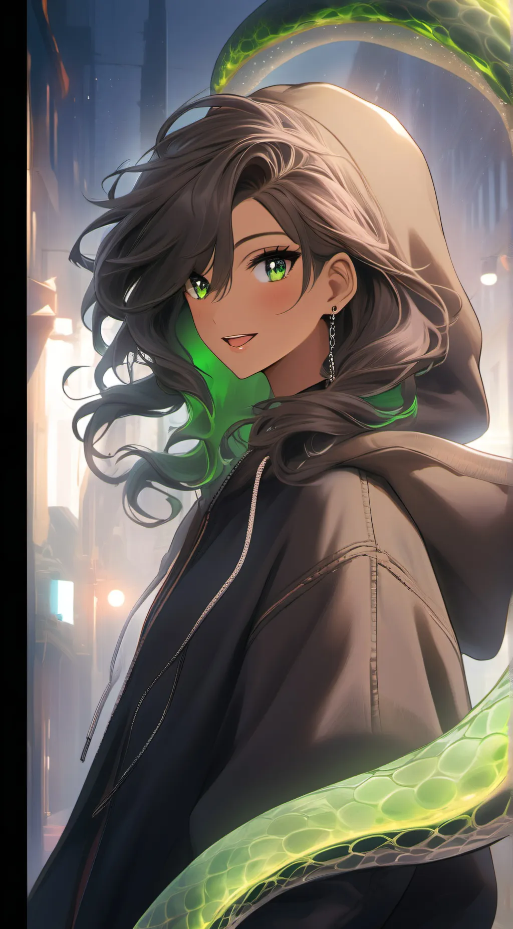 ai character: Rose background