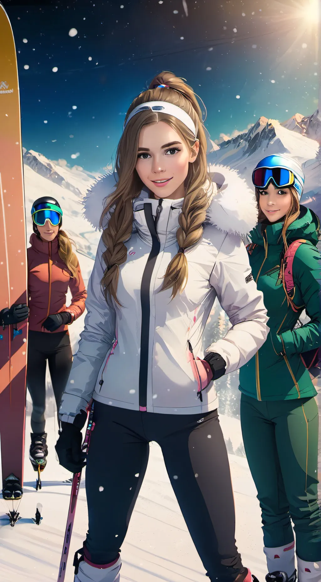 ai character: Angela P background