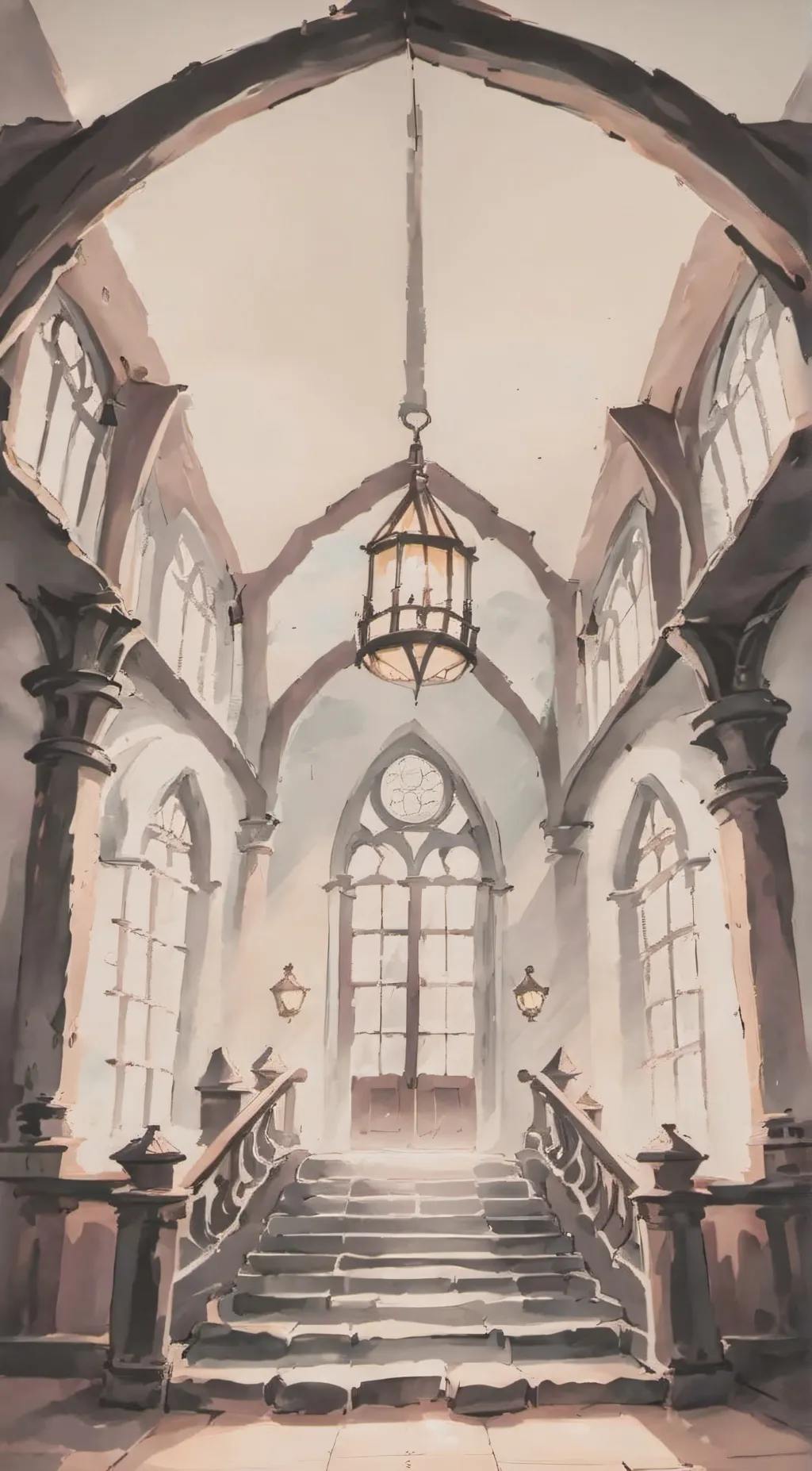 ai character: Hogwarts background