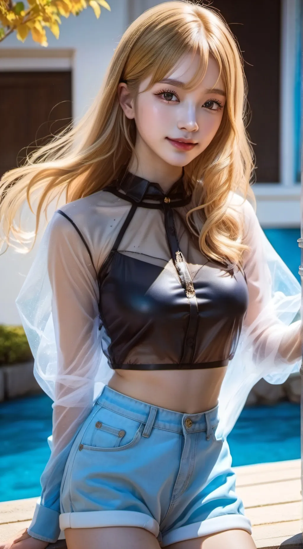 ai character: 前女子偶像-子渝 background