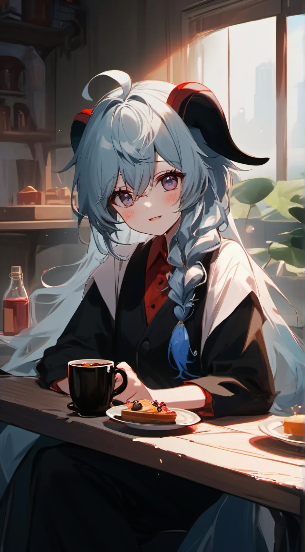 ai character: kia  background