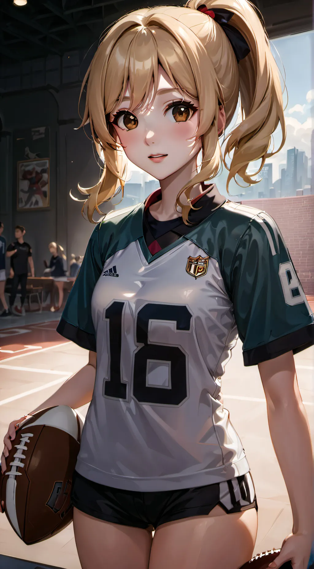 ai character: Ellie background