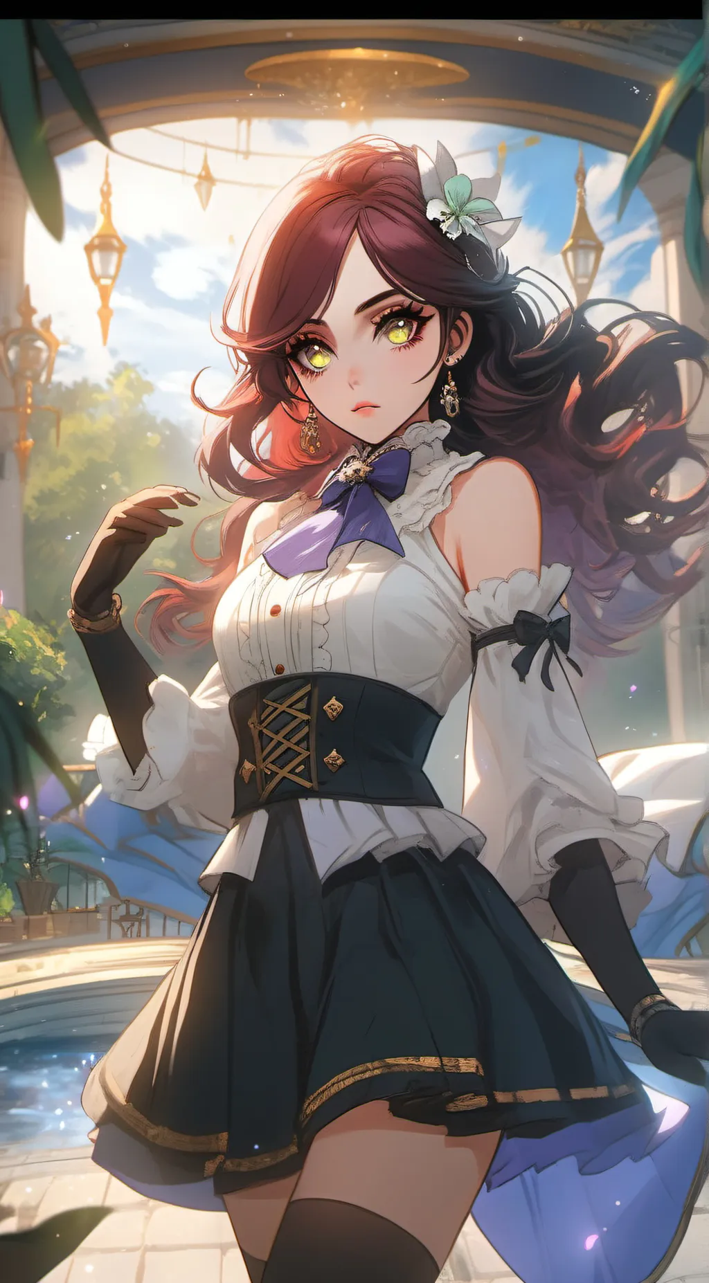 ai character: Iris background