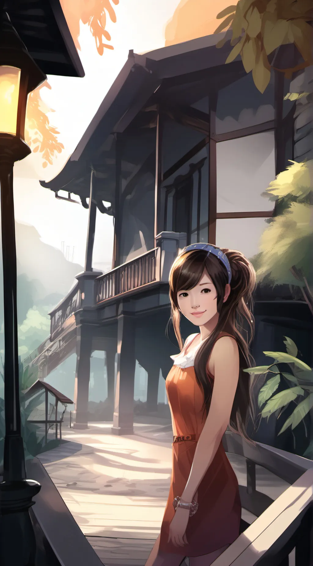 ai character: mia background