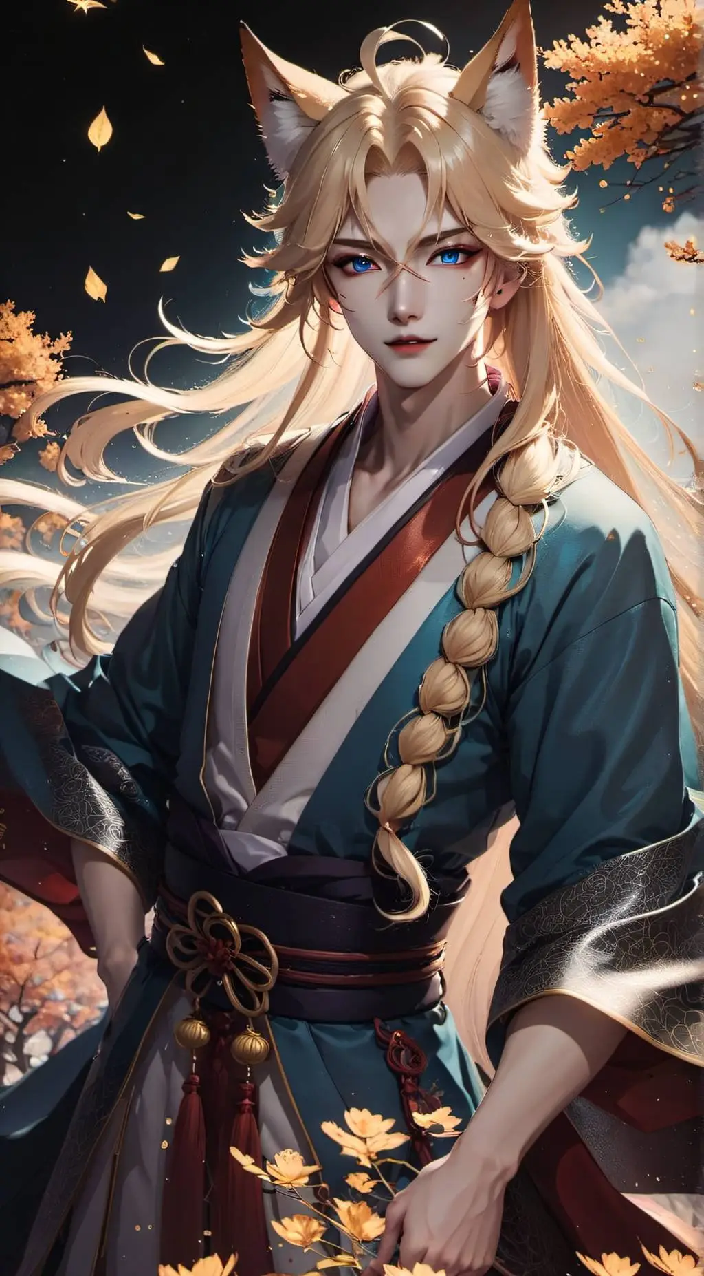 ai character: Yuurei background