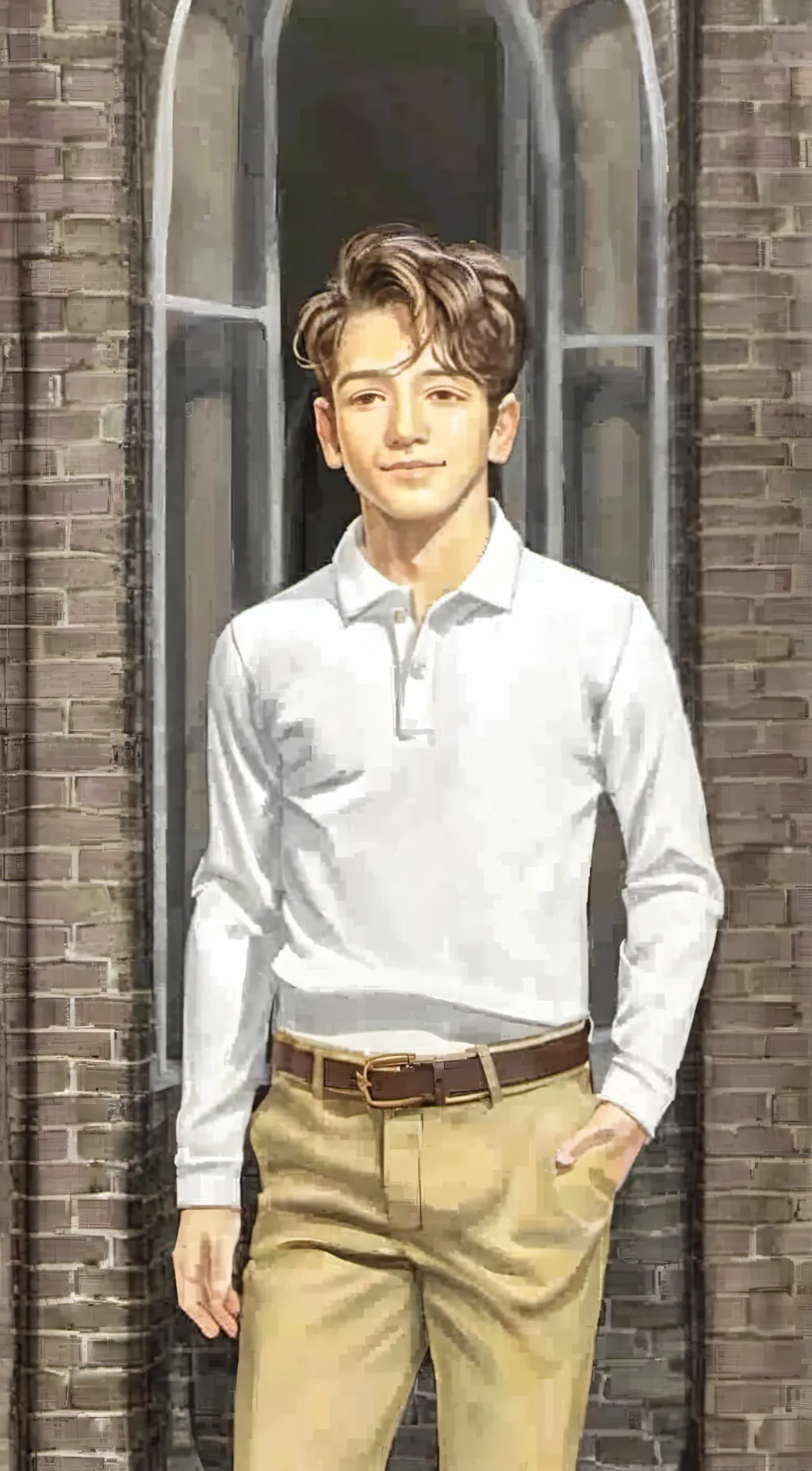 ai character: Nicholas  background