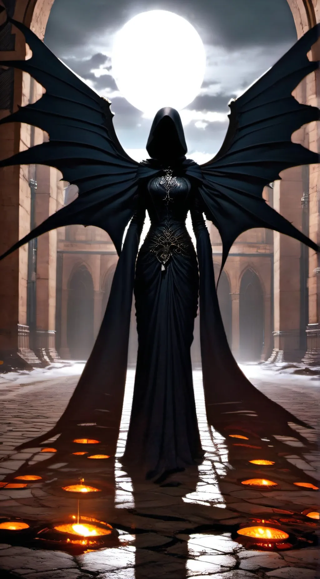 ai character: trinity a monster background