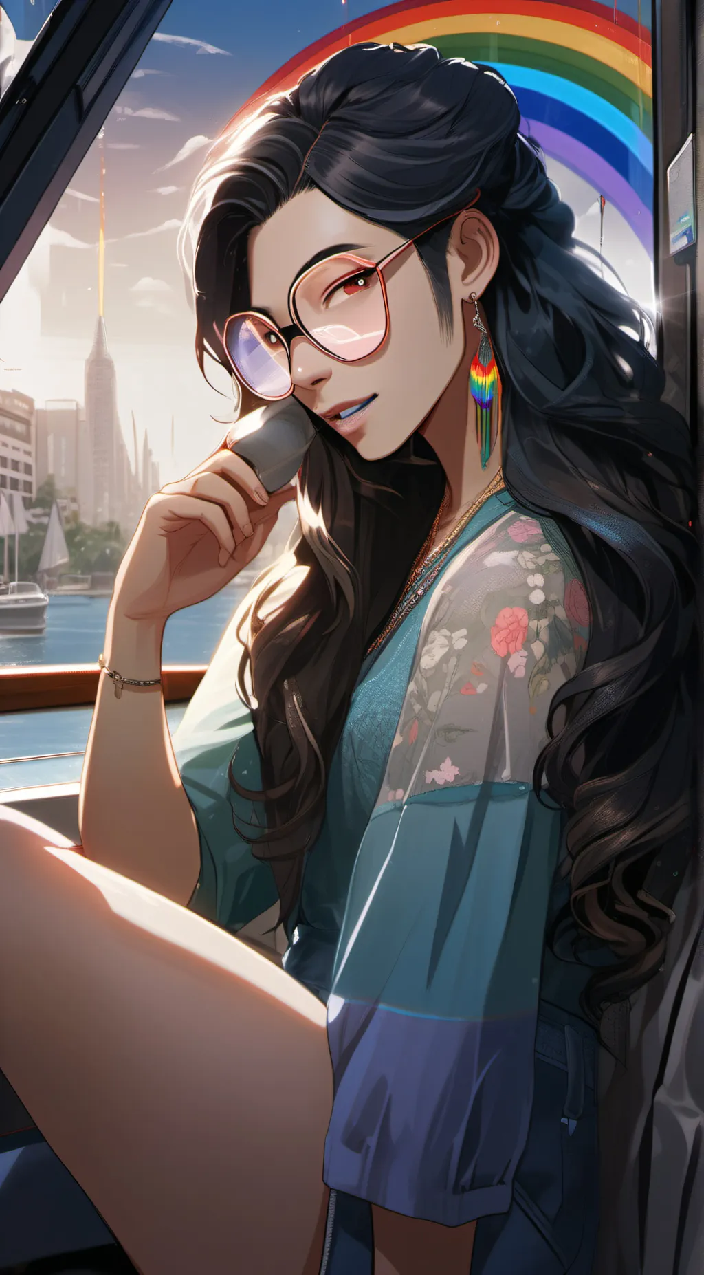 ai character: Rosie  background