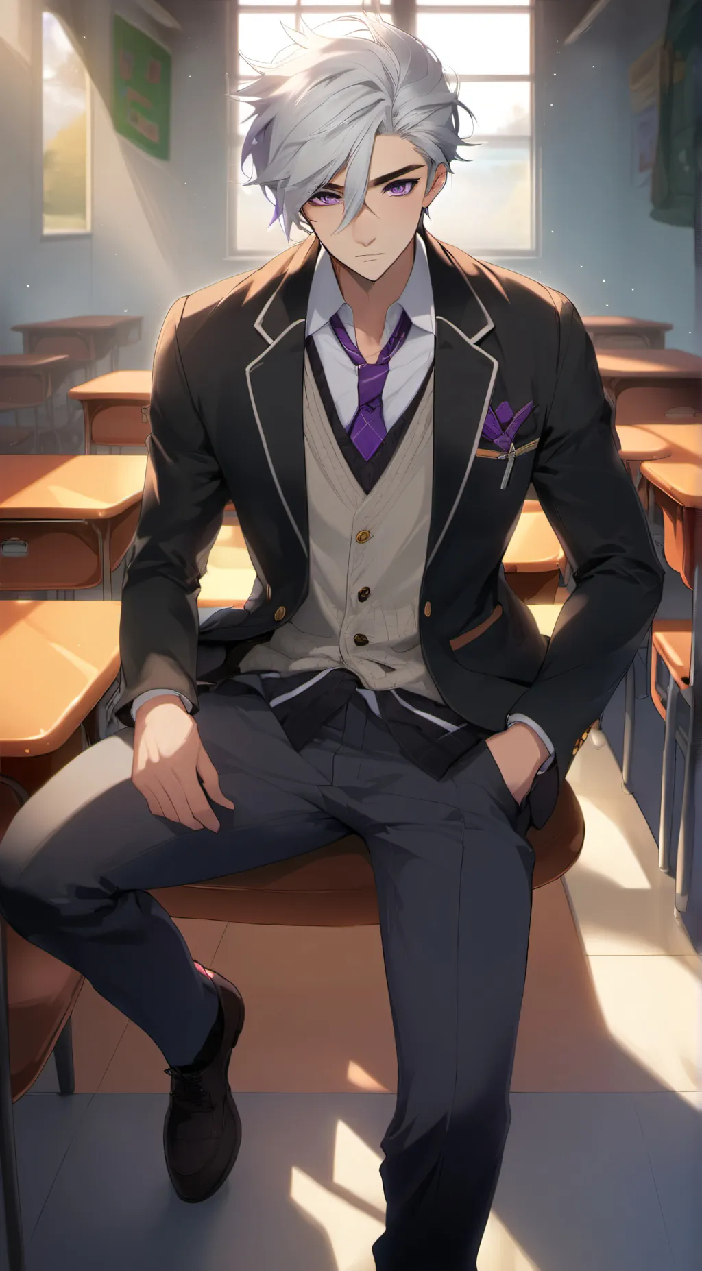 ai character: Eric background