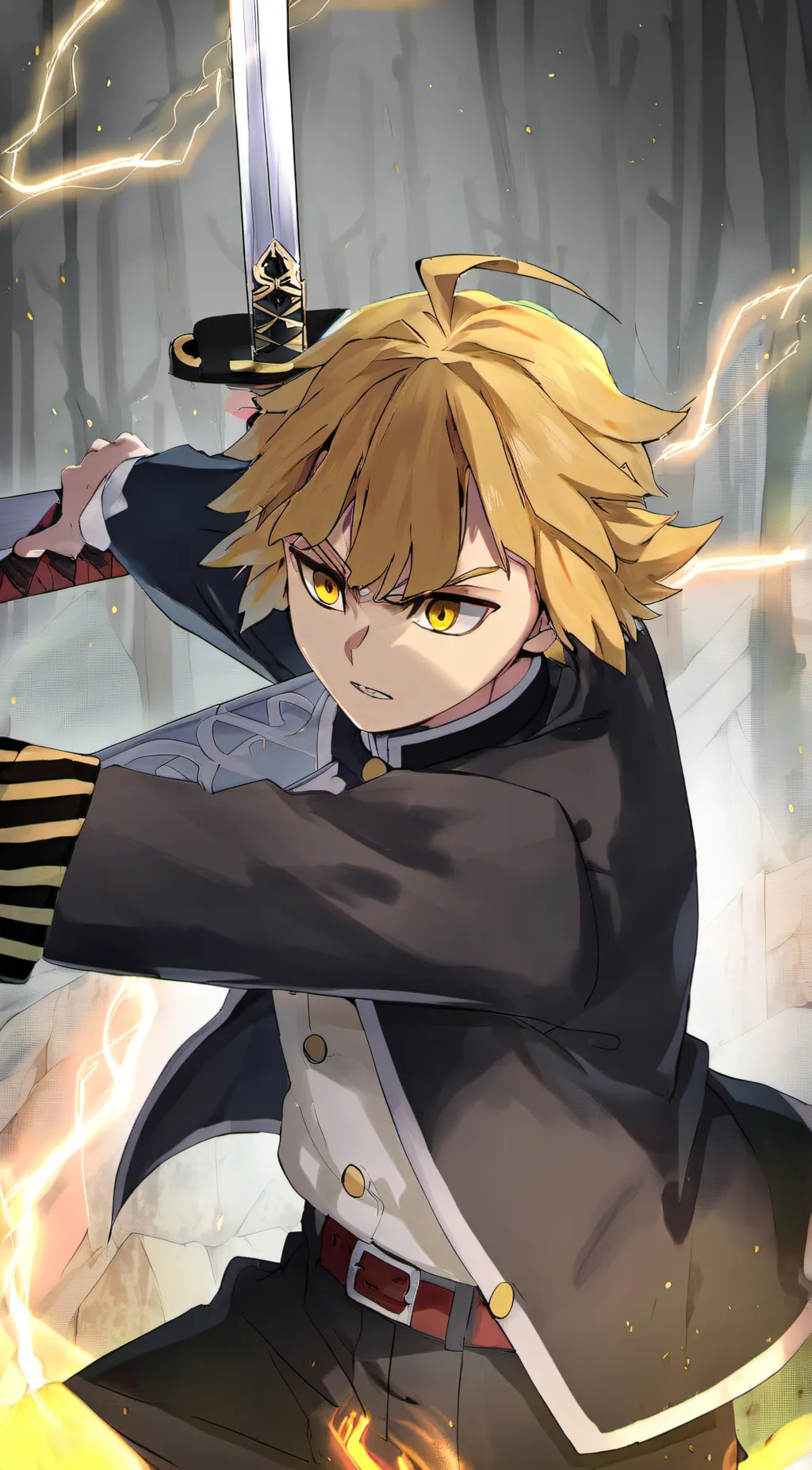 ai character: Zenistu  background