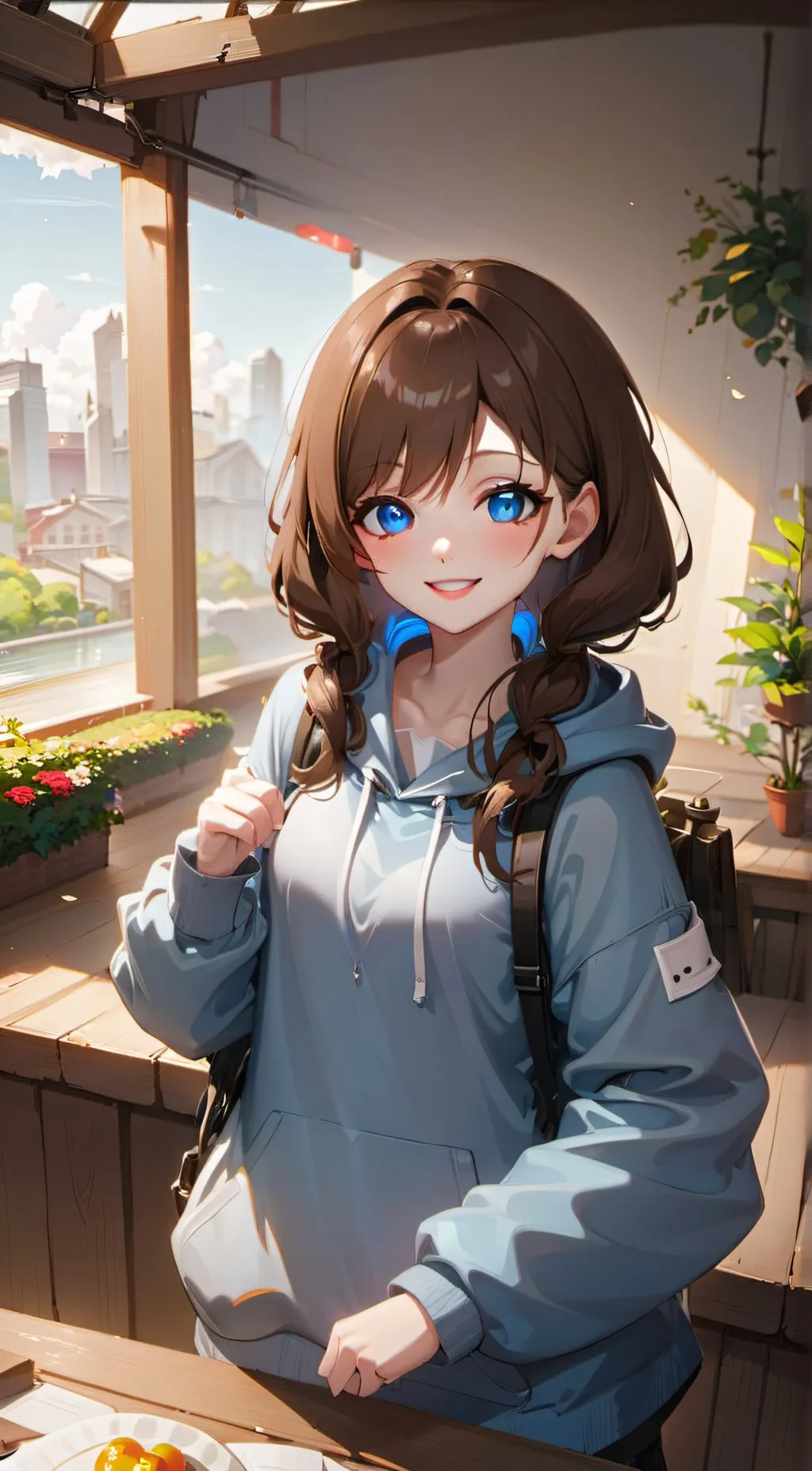 ai character: akki background