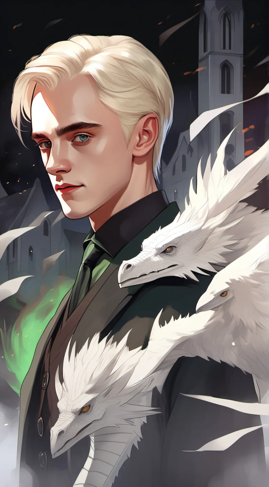 ai character: Draco background