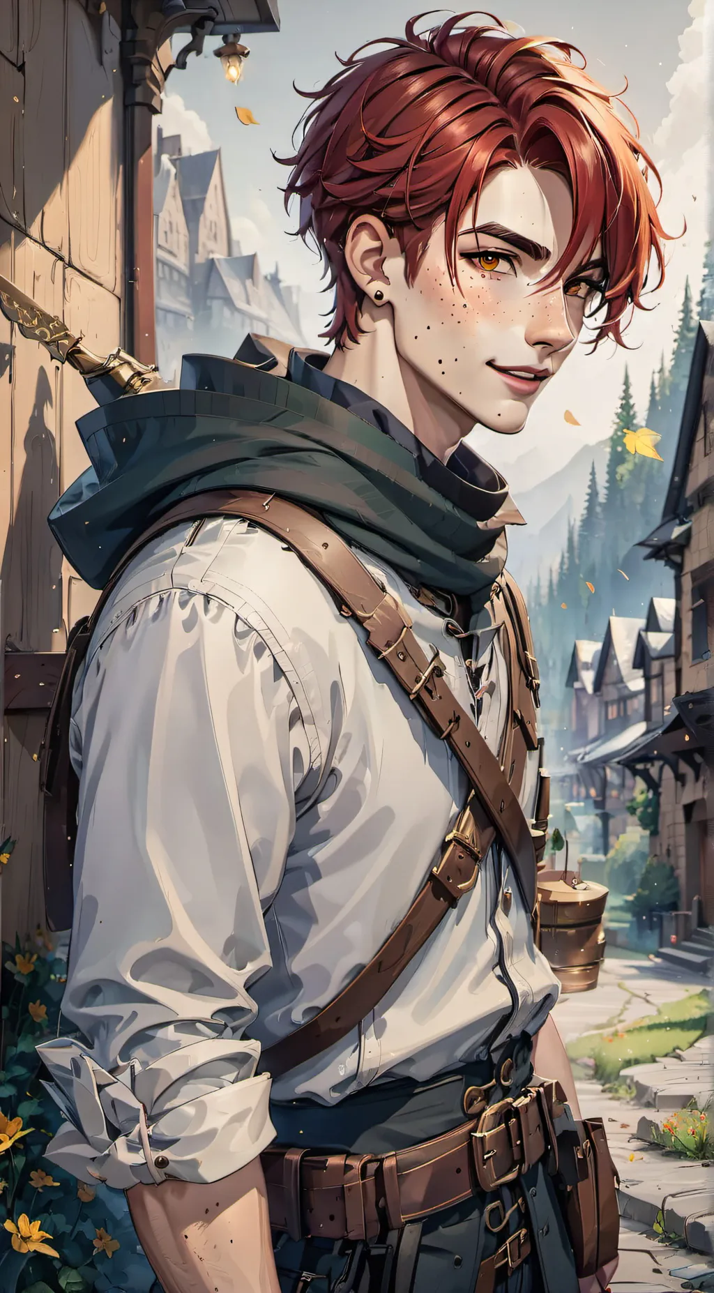 ai character: Caius  background