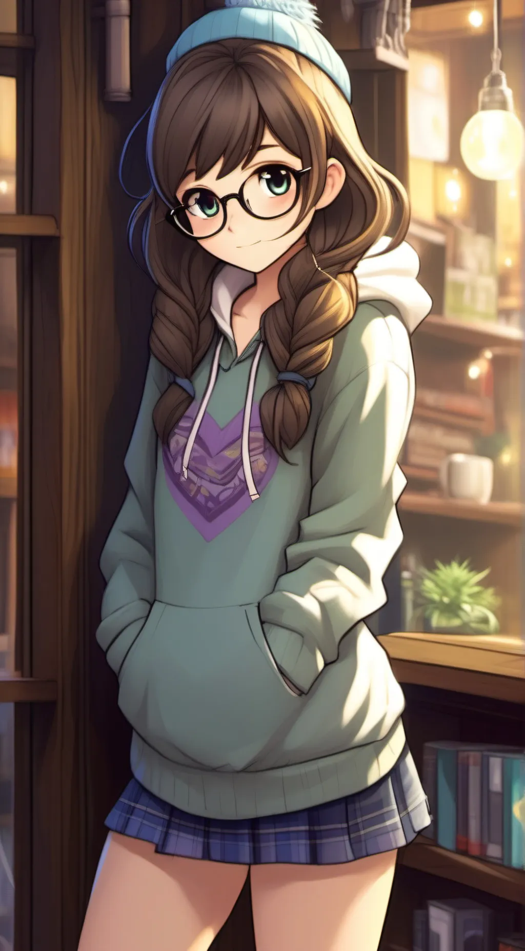 ai character: Gracie  background