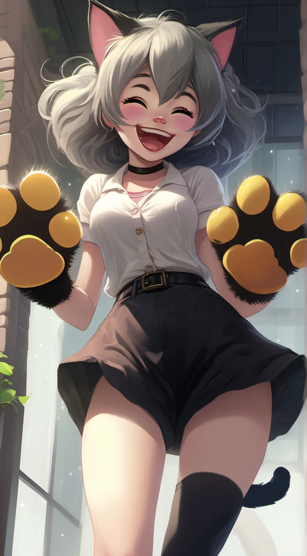 ai character: Luna background