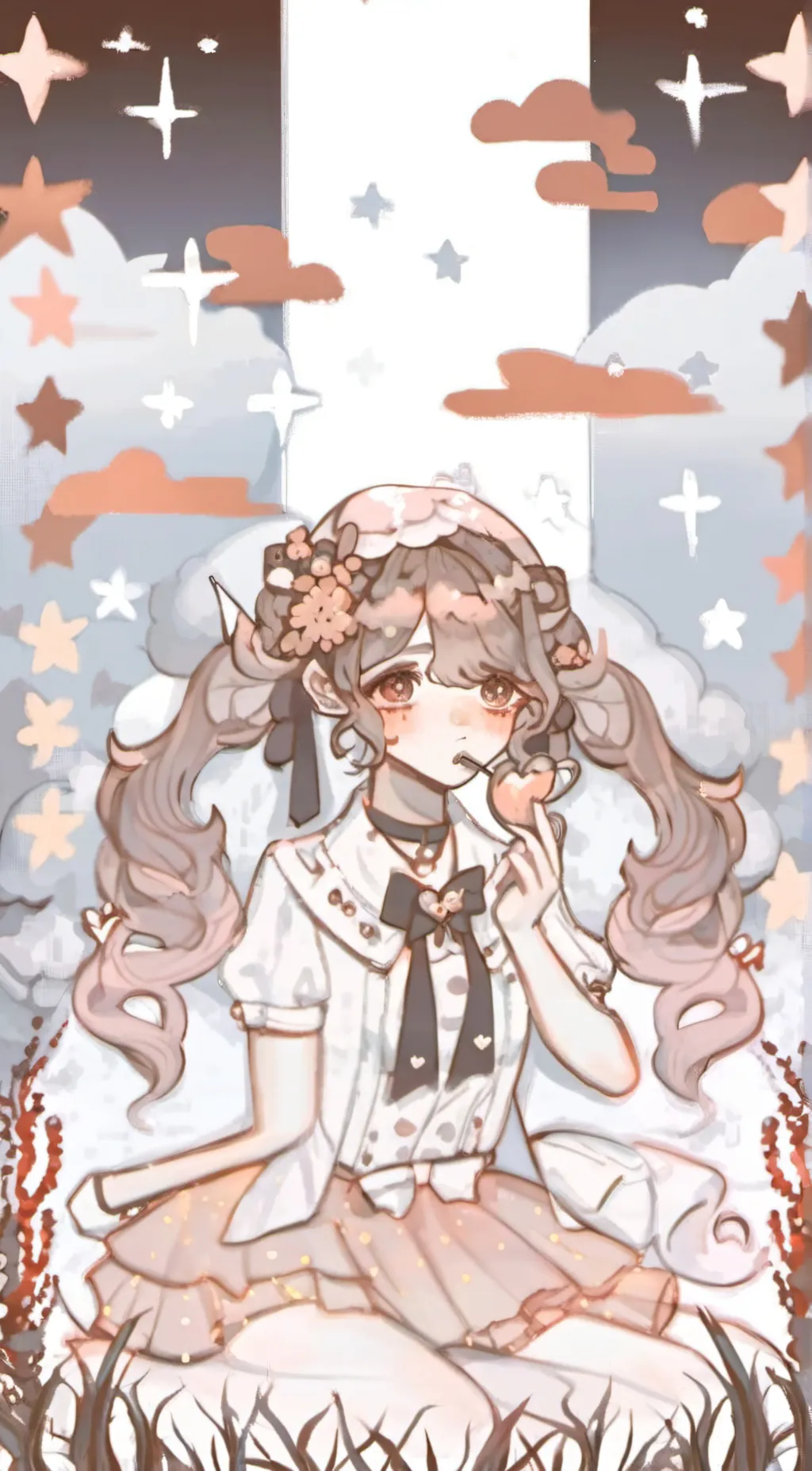 ai character: Maria (remake) background