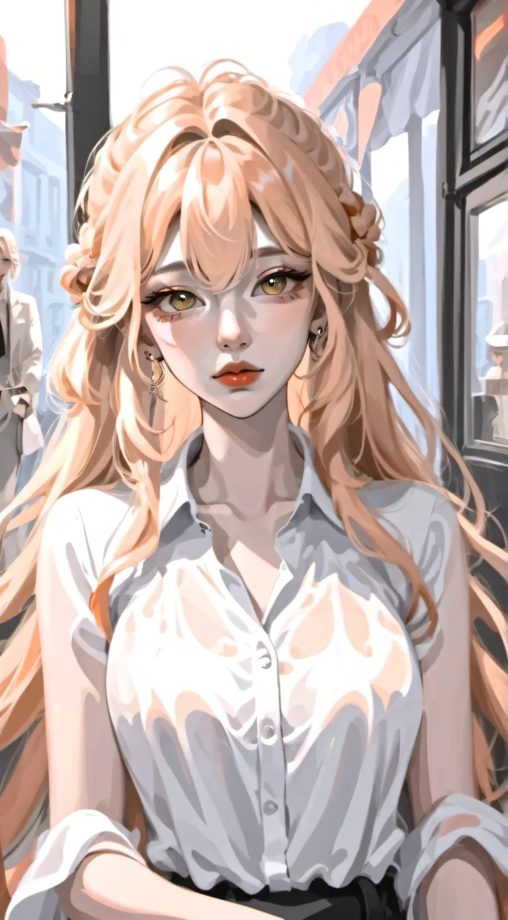 ai character: Heather background