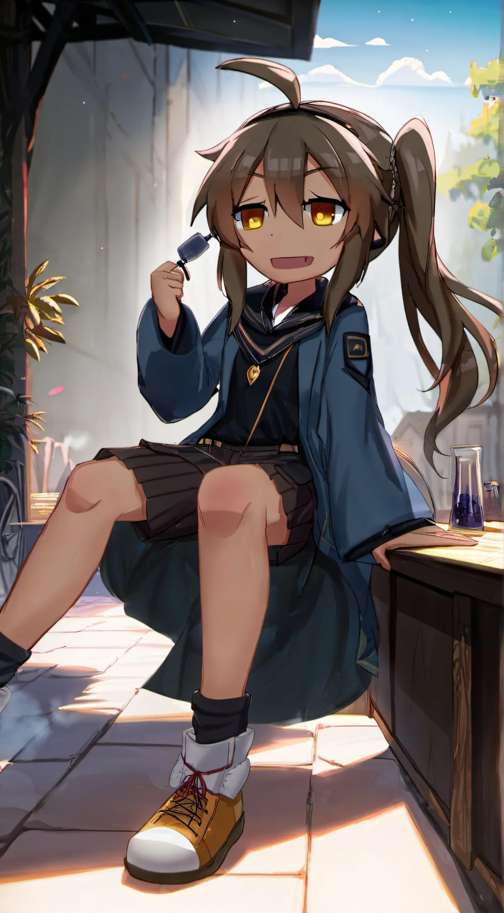 ai character: Laura background