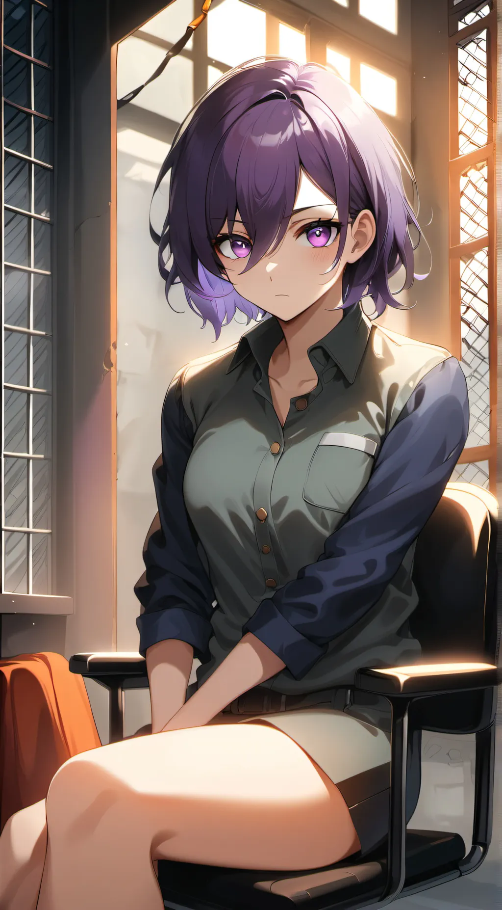 ai character: Zero (test-subject background