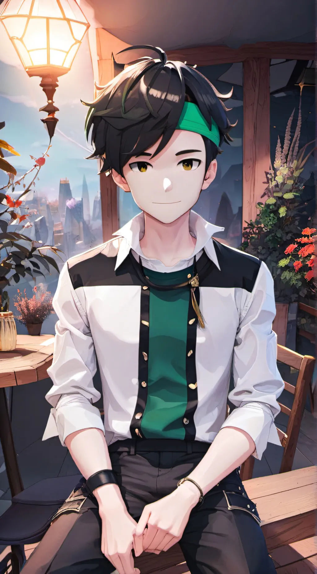 ai character: Evbo background