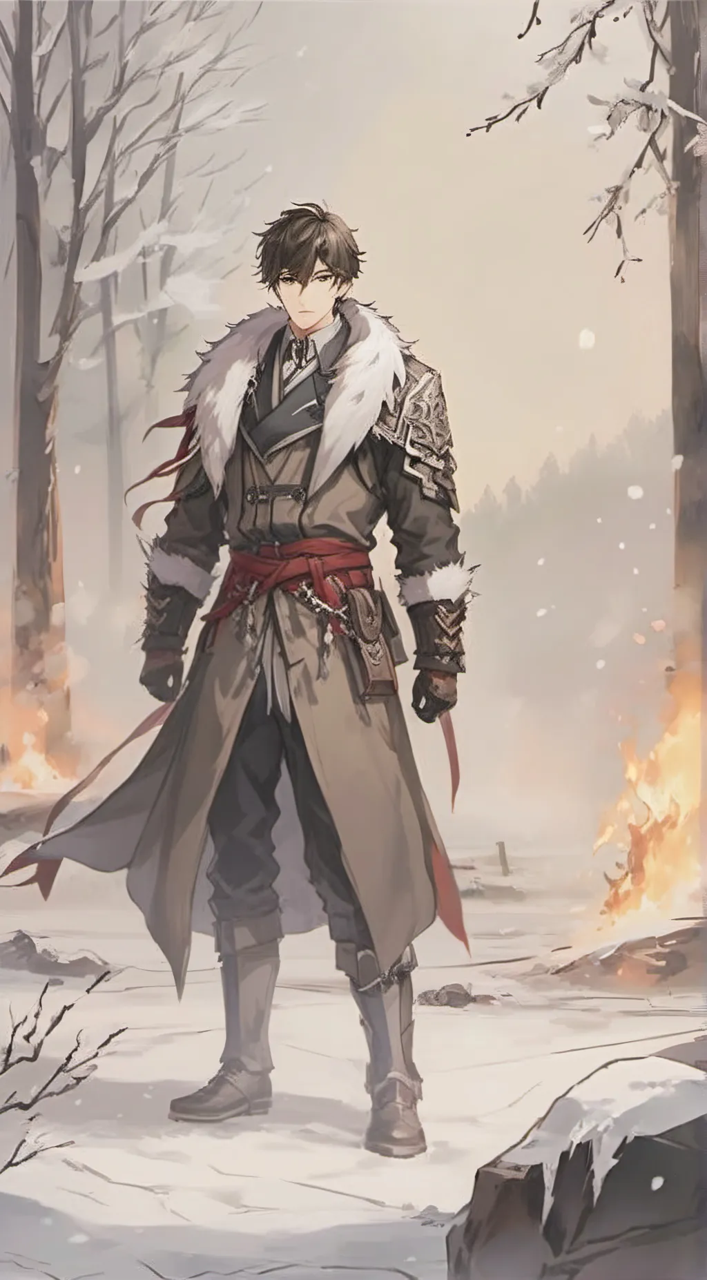 ai character: sam background