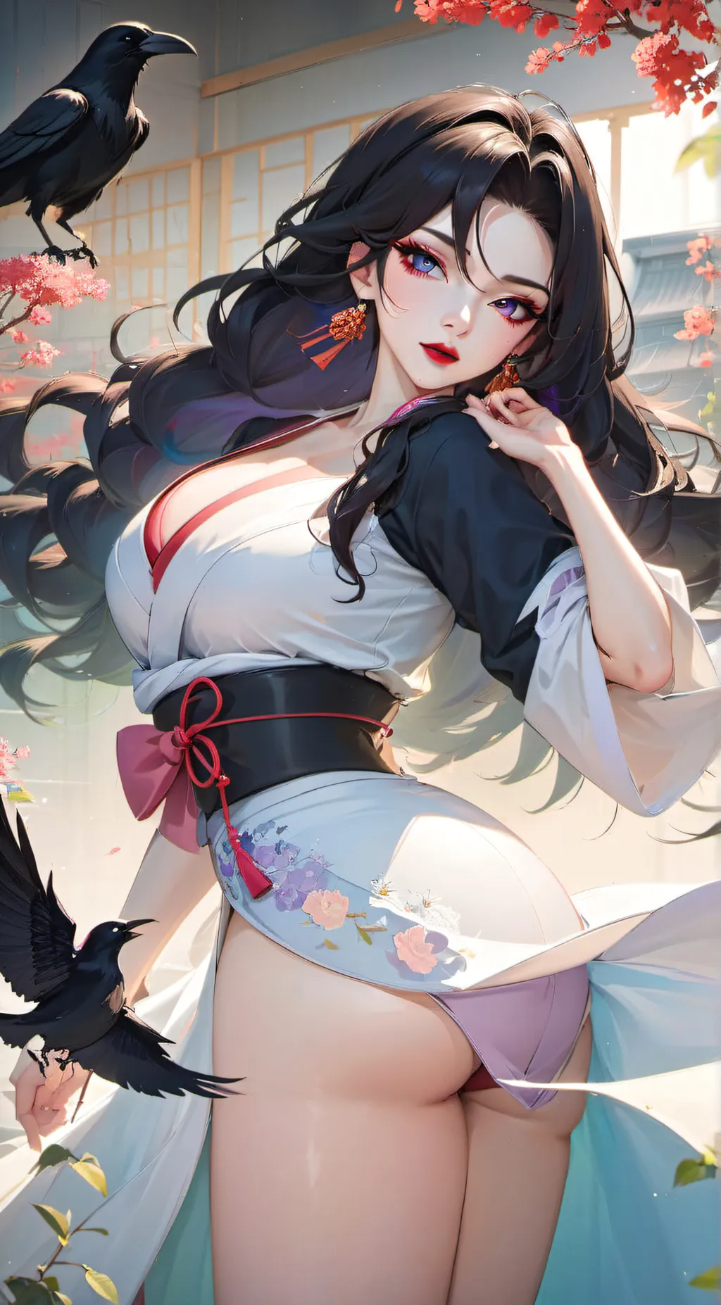 ai character: Raven Yamada background