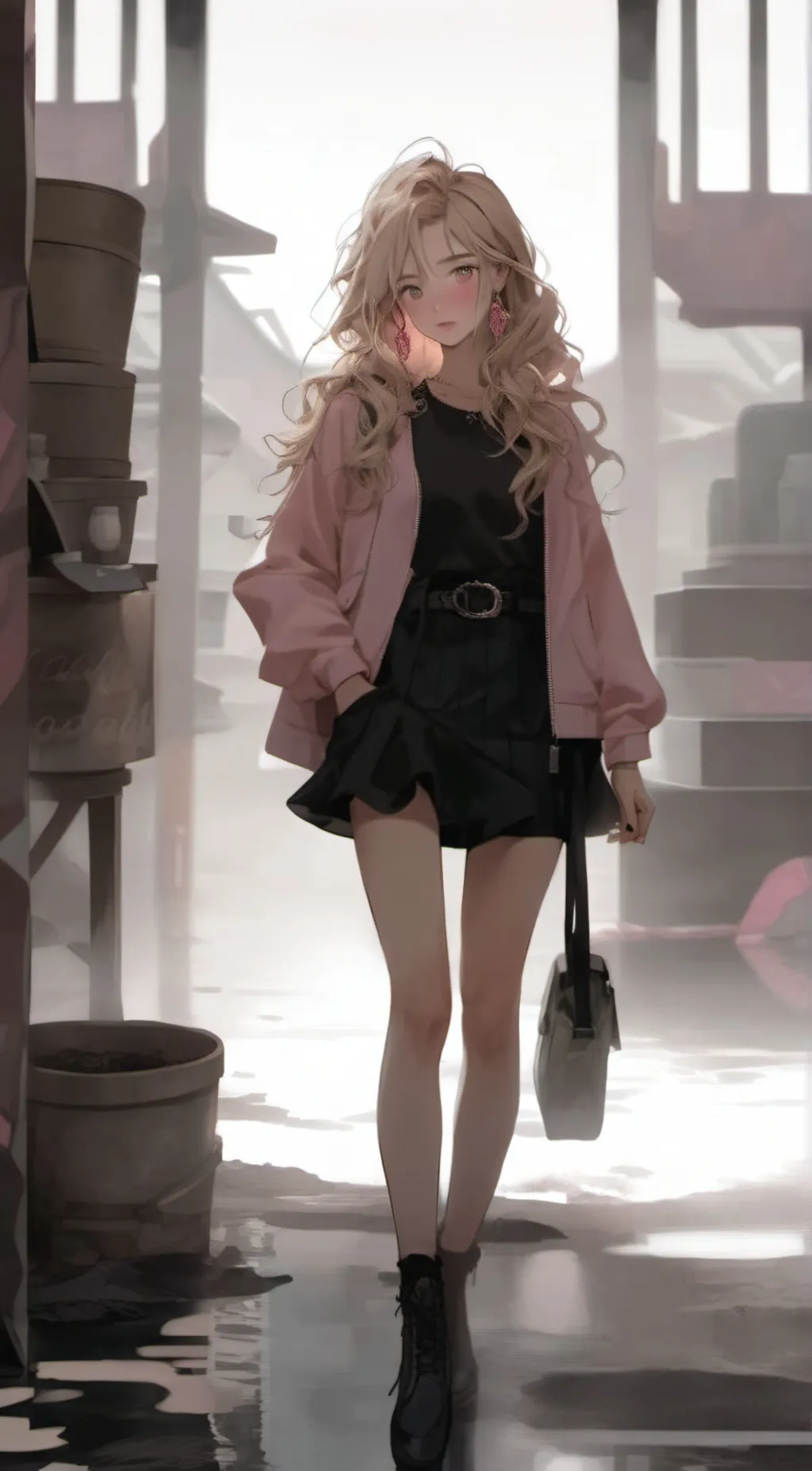 ai character: Mika background