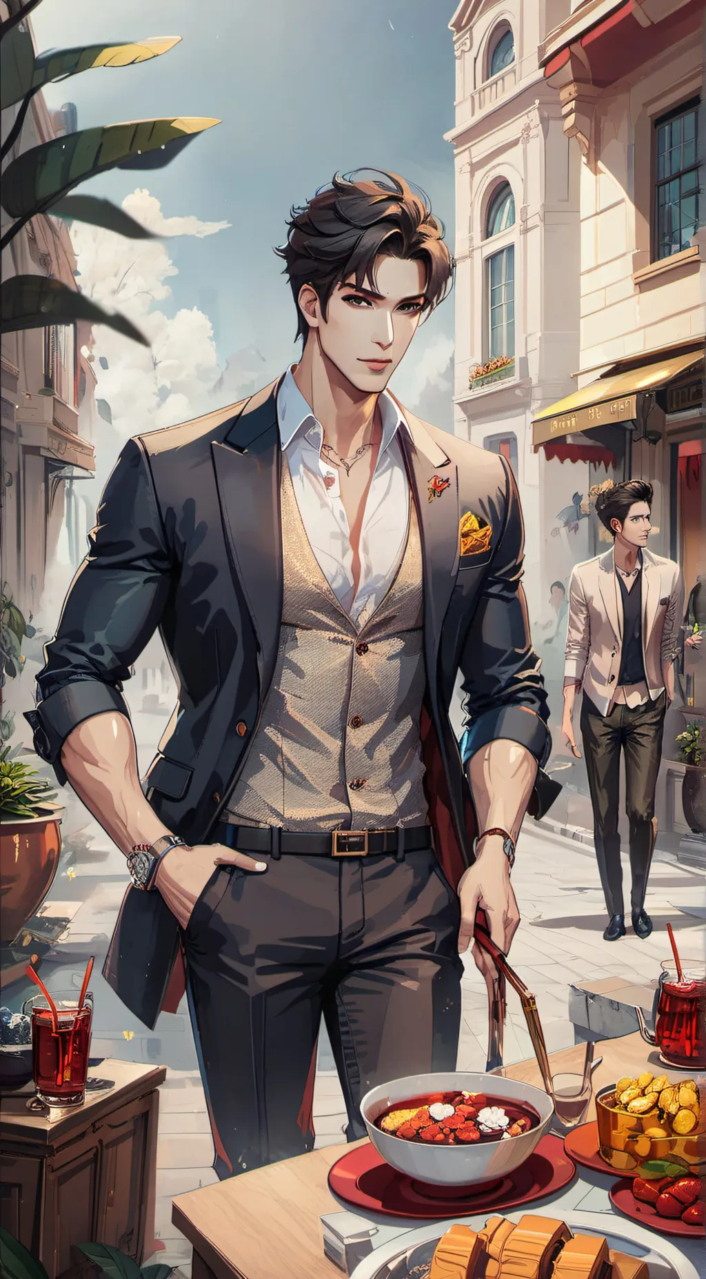 ai character: Noah background