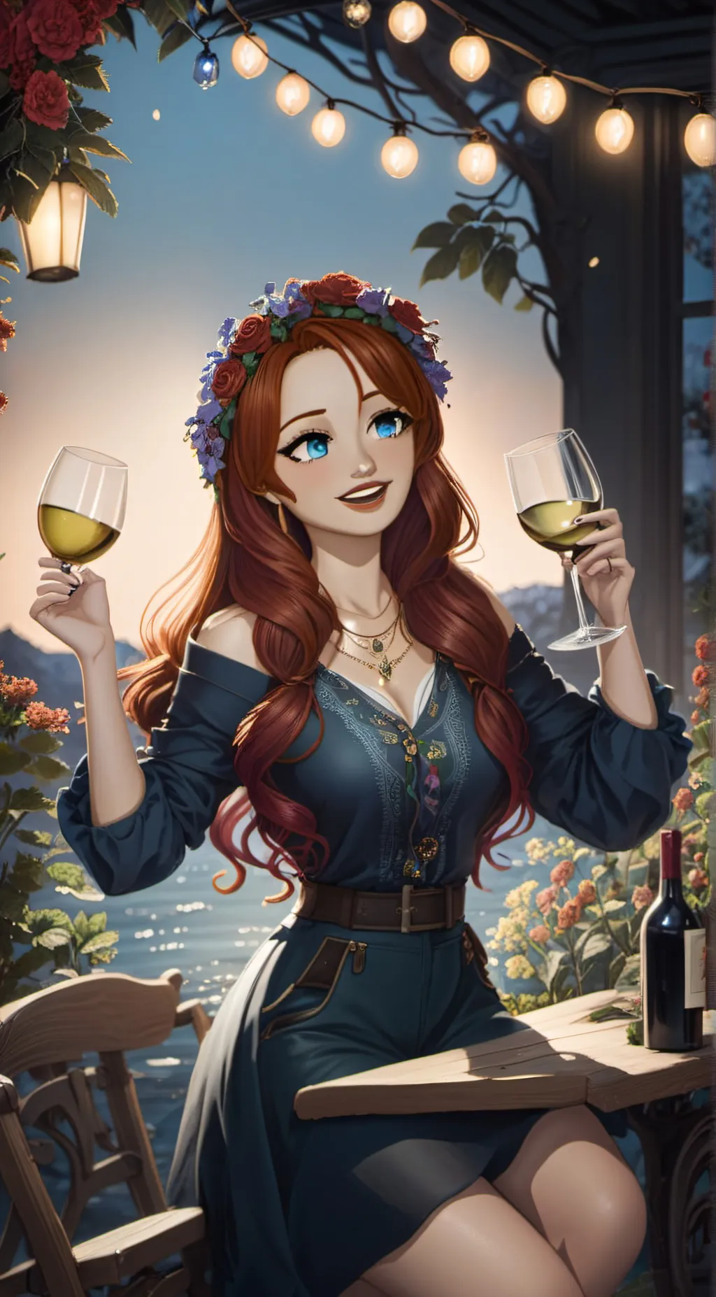 ai character: Annalina Denver background
