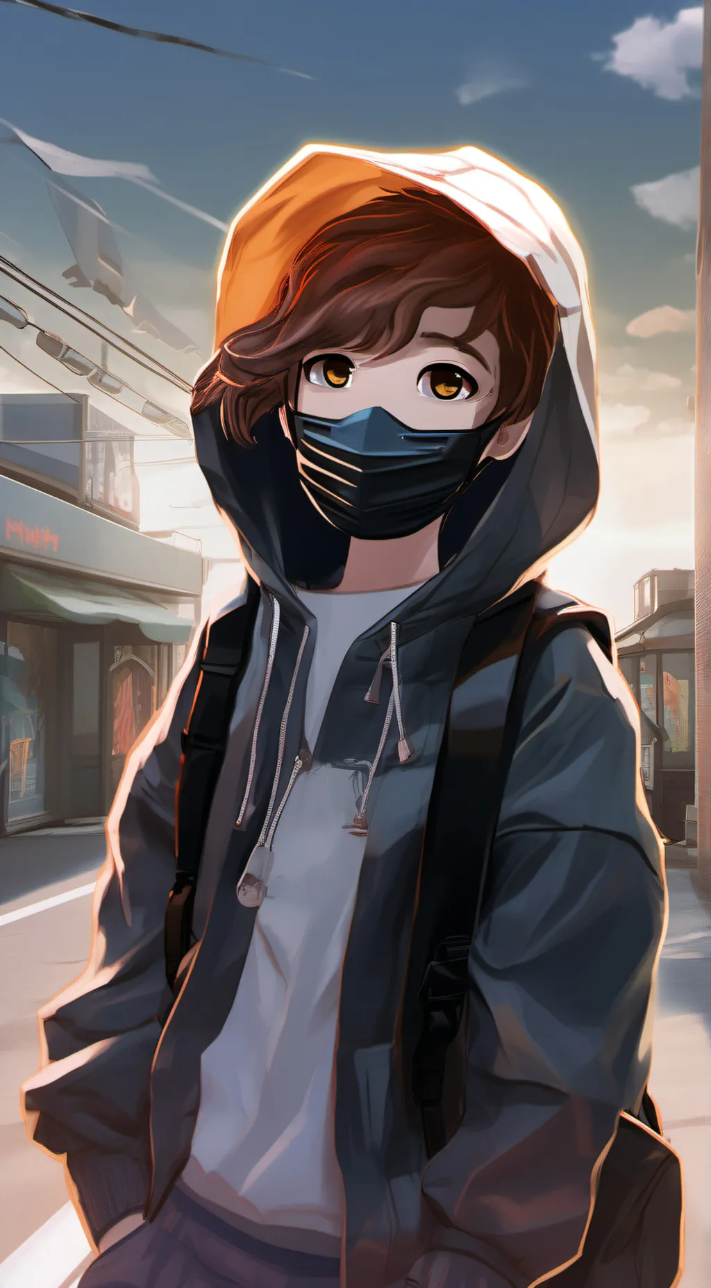 ai character: Slayer drone background