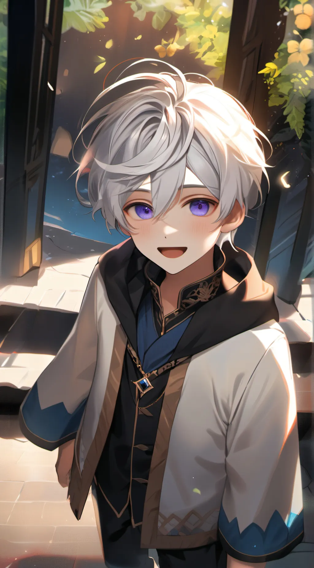 ai character: Evan background