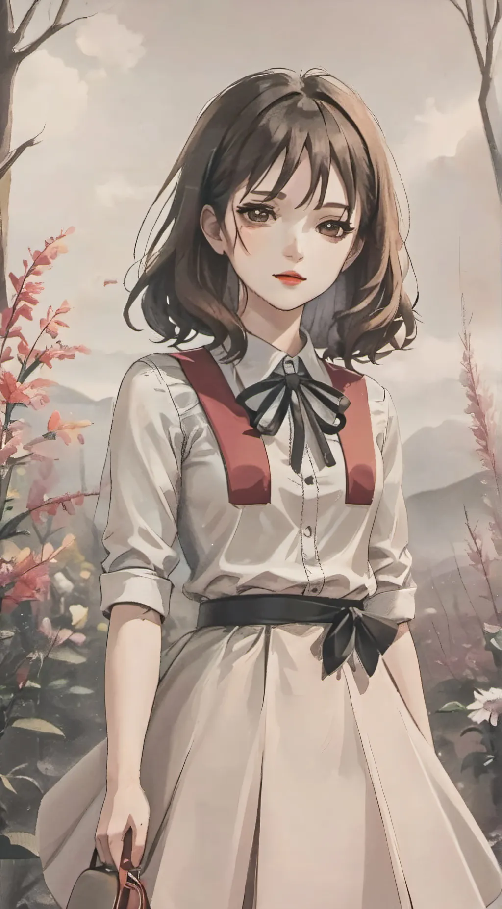 ai character: Evelyn background