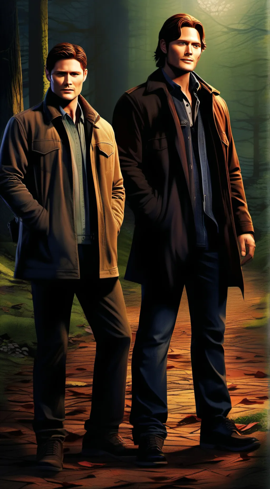 ai character: Sam and Dean background