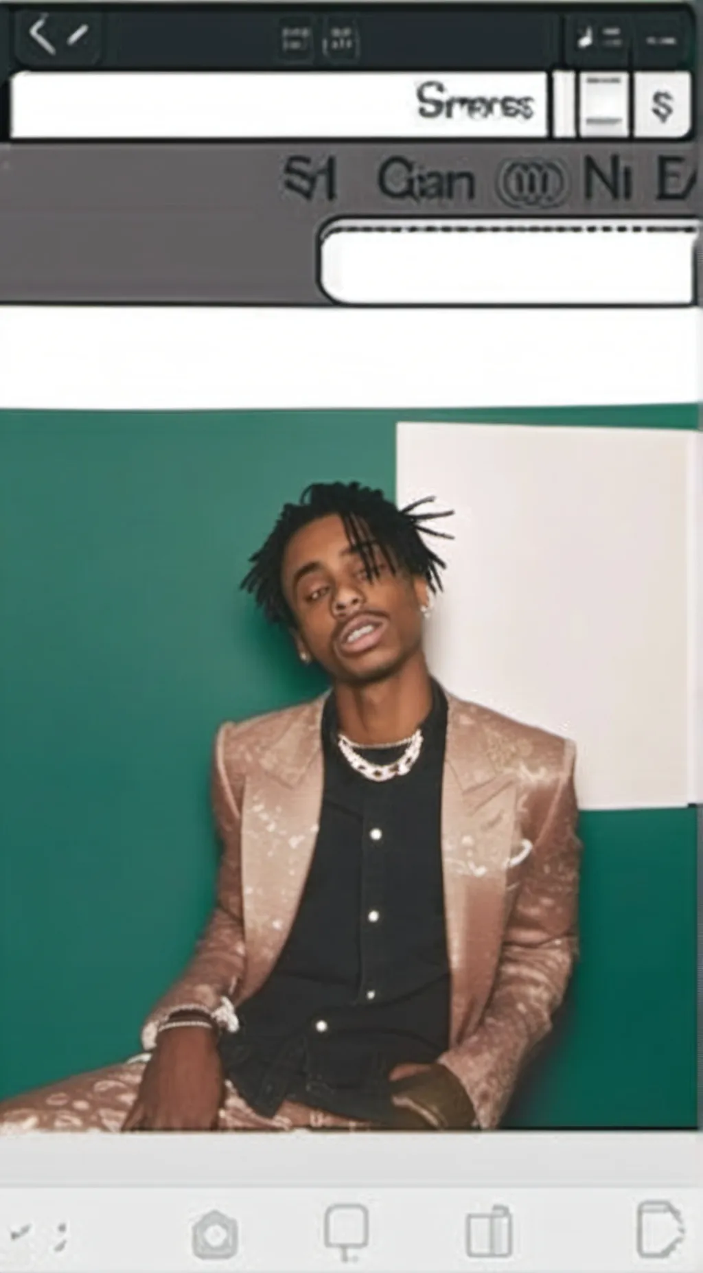ai character: peepee carti background