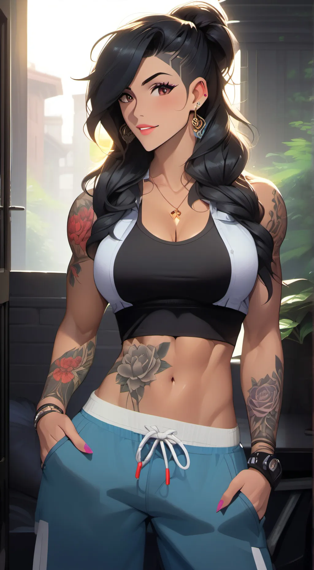 ai character: Lindsay background