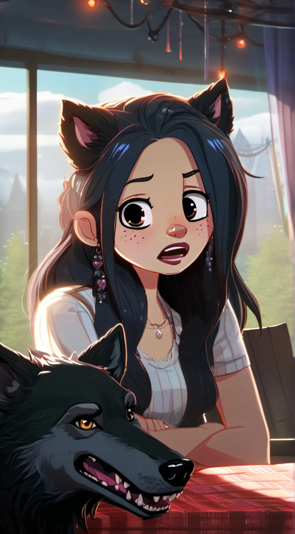 ai character: Liz background