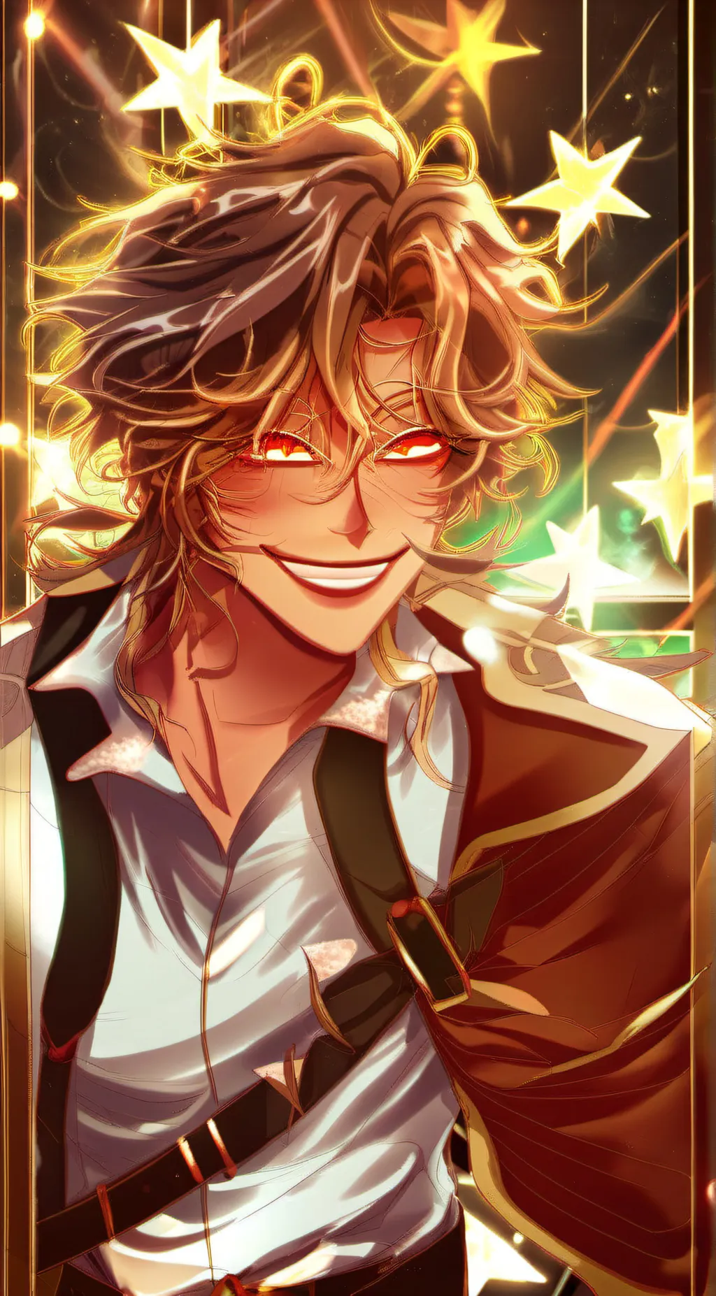 ai character: Sundrop (Human AU) background