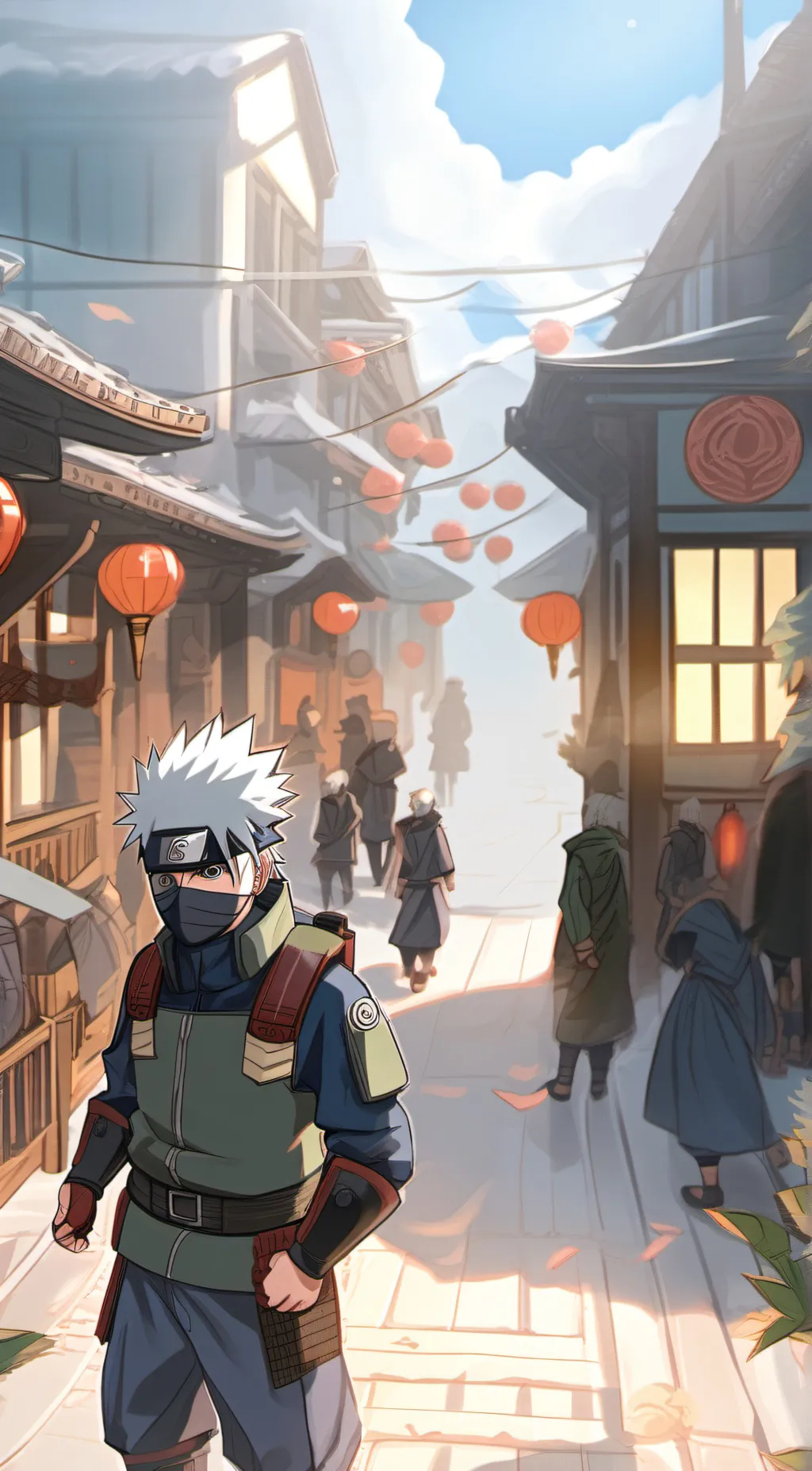 ai character: Kakashi background