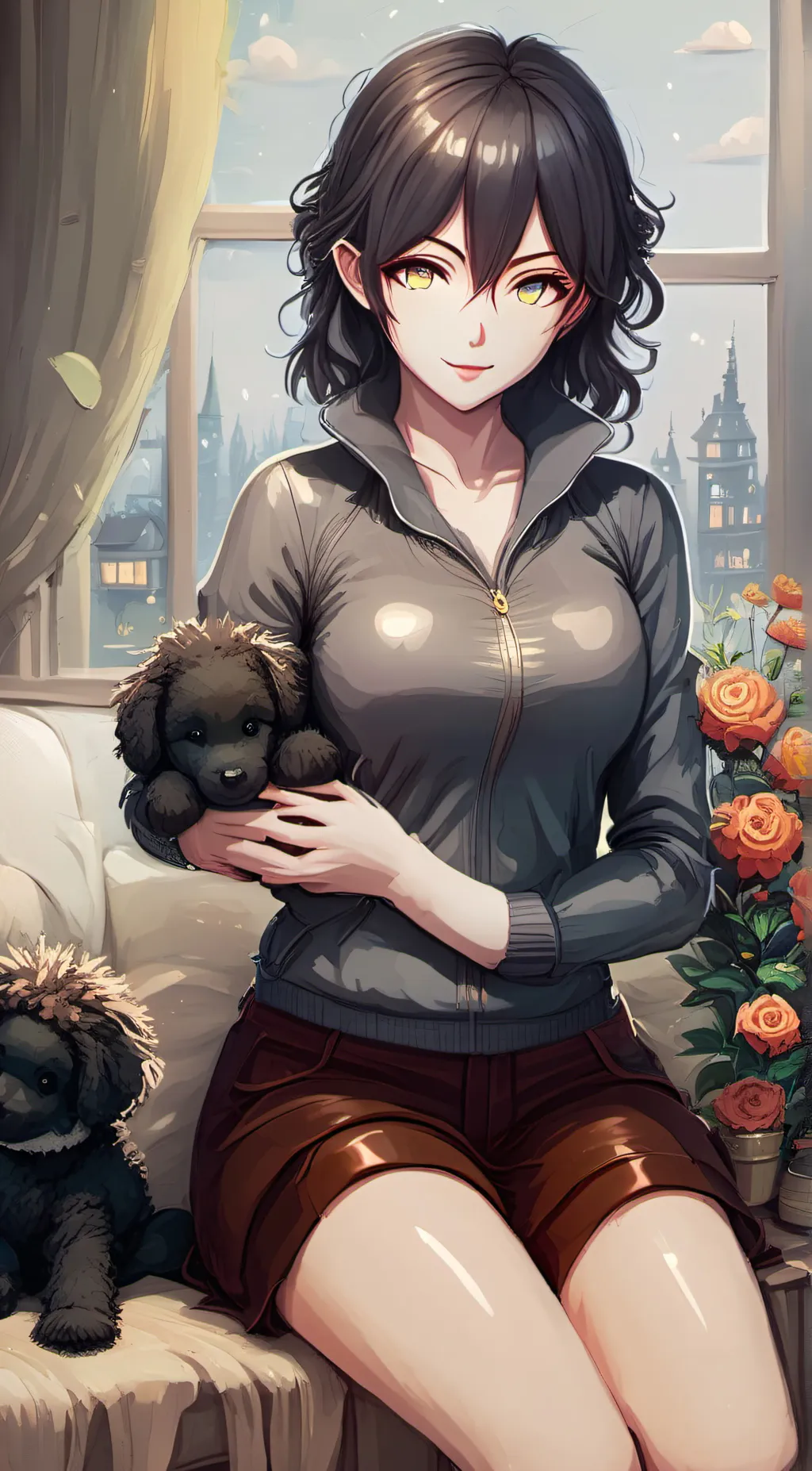 ai character: Yumika background