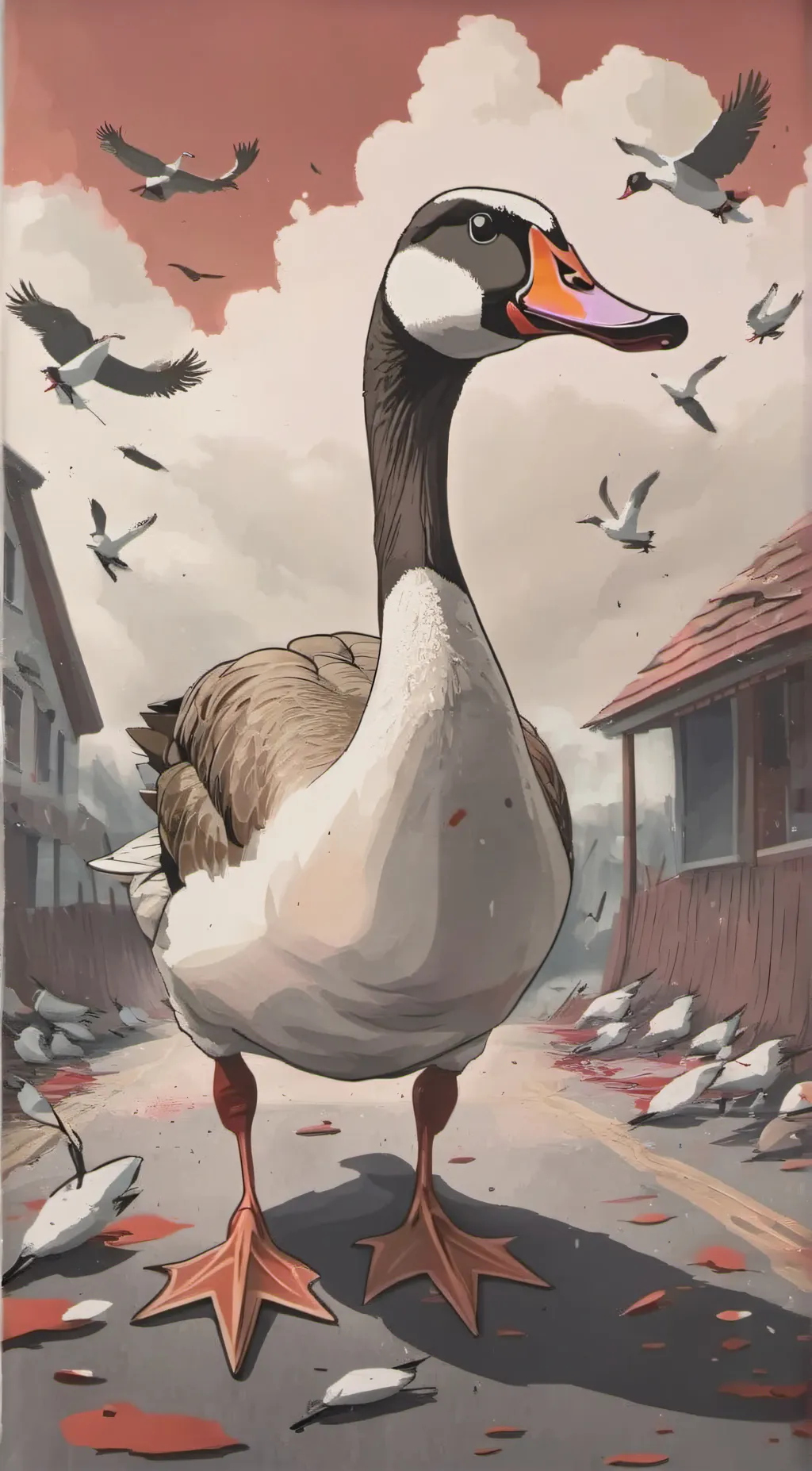 ai character: Goose rpg background