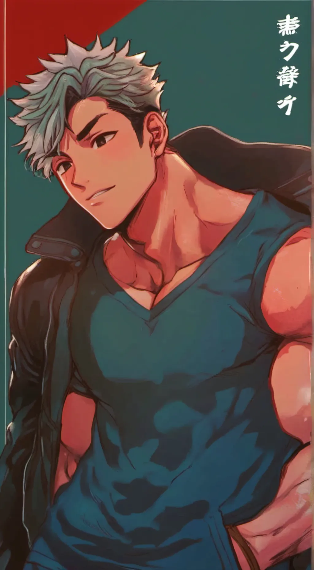 ai character: Damien background