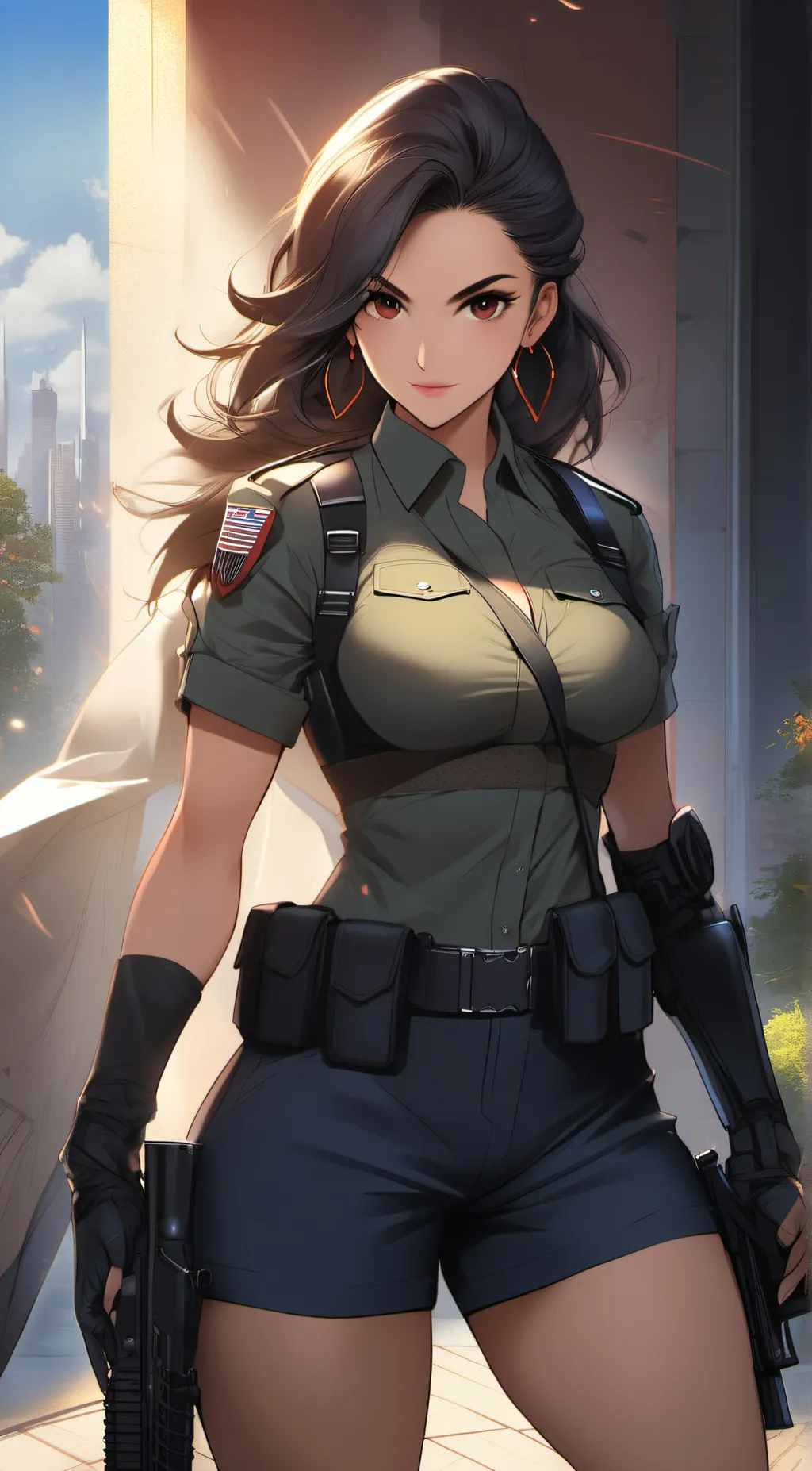 ai character: Kate  background