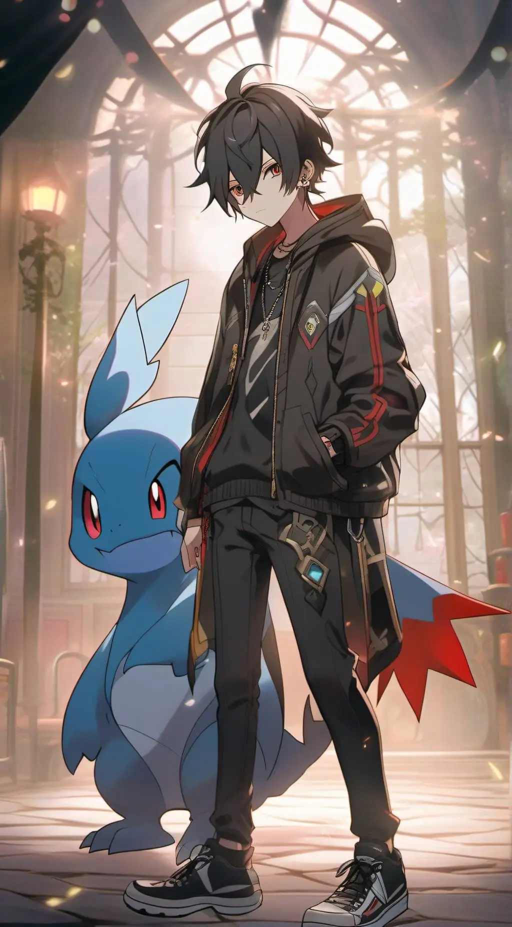 ai character: Derek background