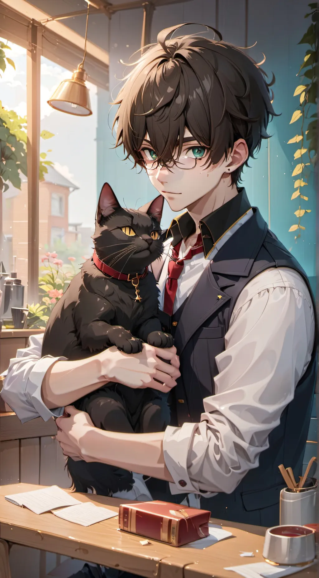 ai character: Liam background