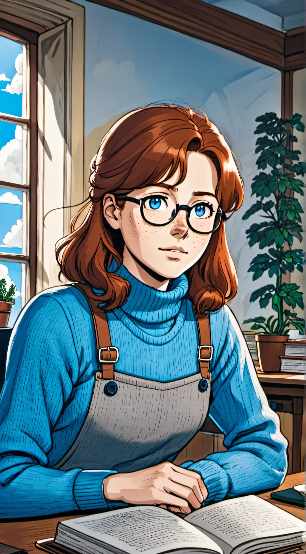 ai character: Olwen background