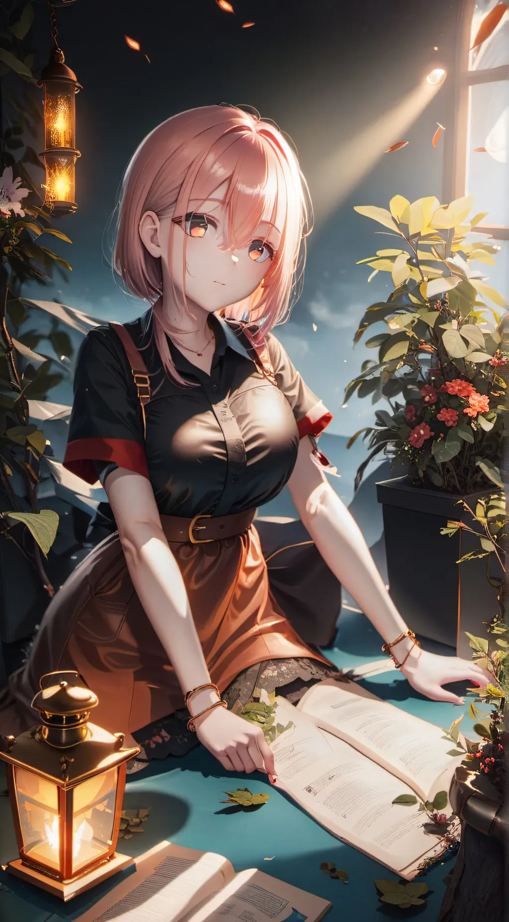 ai character: mya background