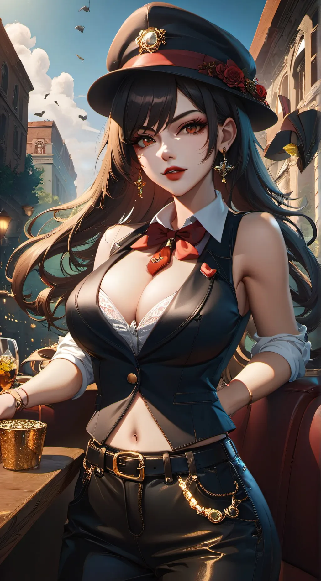 ai character: Max background