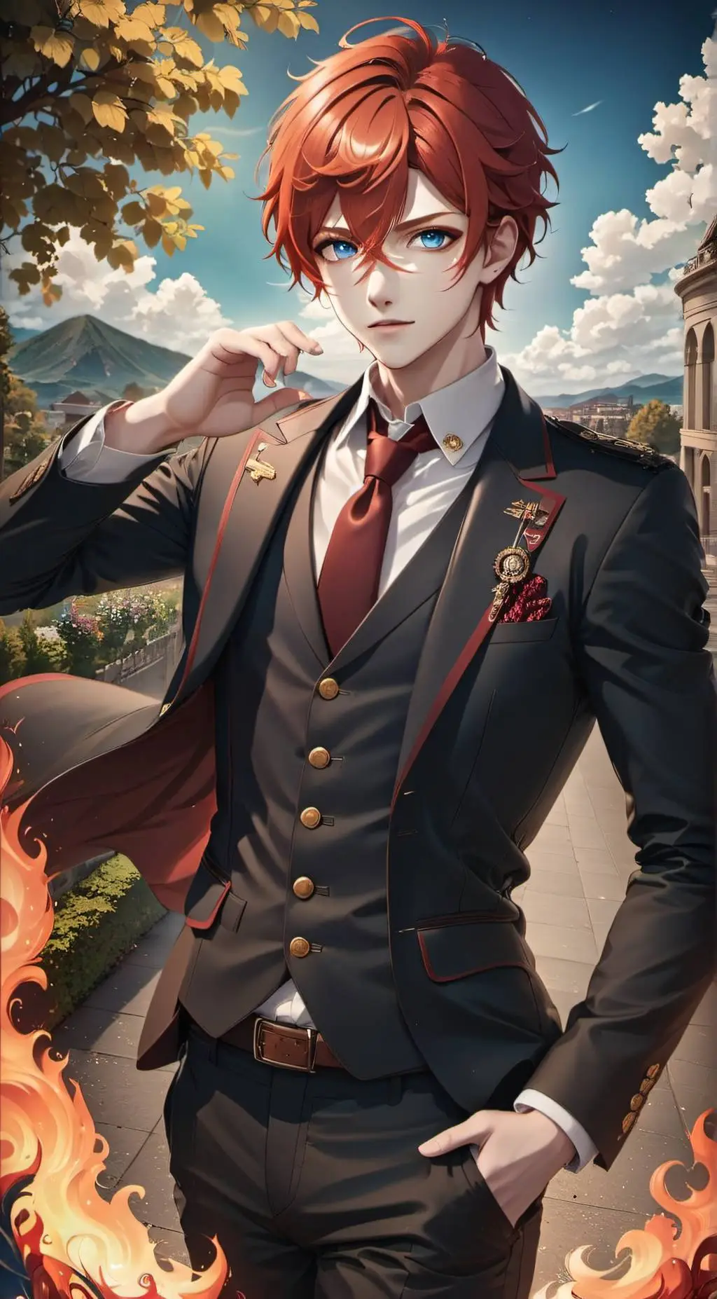 ai character: Kian background