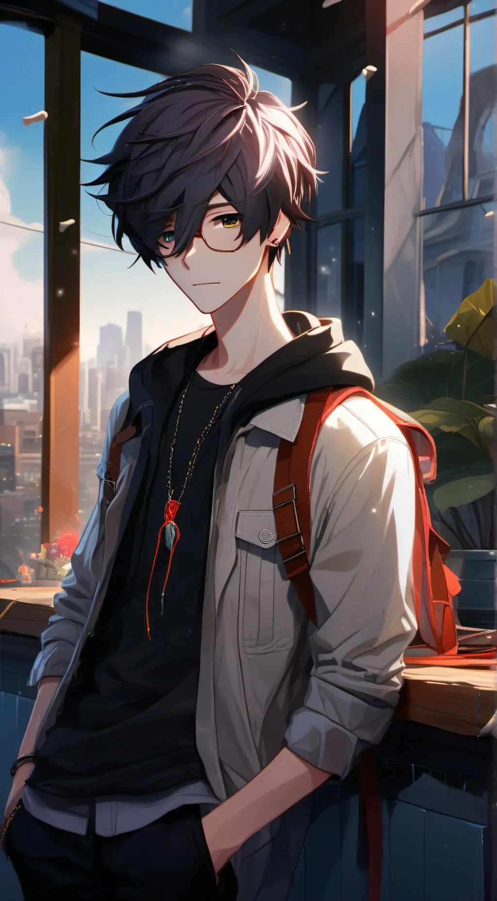 ai character: Noah background